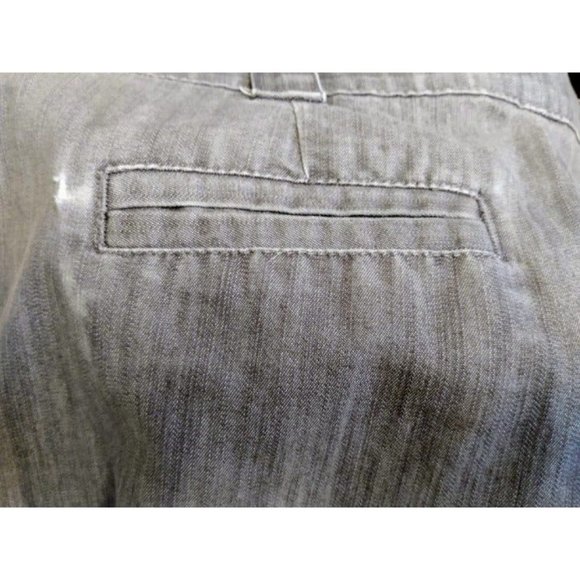 Women's LEE'S NO-GAP WAISTBAND HIGH RISE DENIM JEANS Gray/Silver Size 18 - Picture 2 of 2